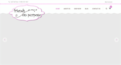 Desktop Screenshot of friendsonpurpose.com